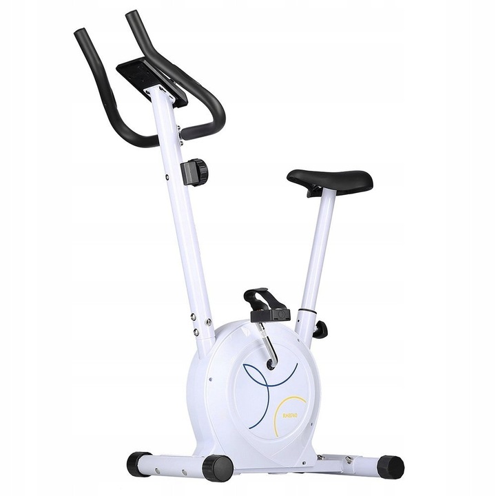 Велоергометър One Fitness RM8740, магнитен, 8 нива на съпротивление, бял, 88x45x114см