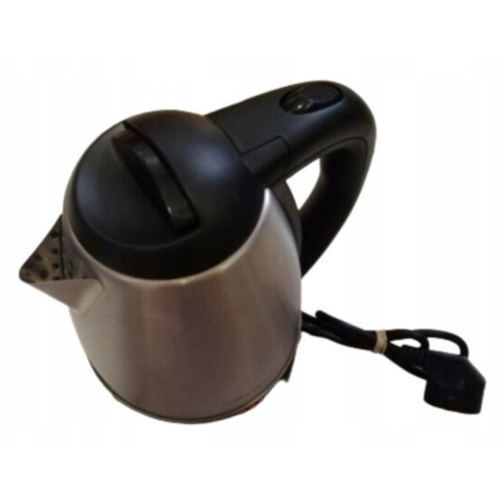 Fierbator GOTZE & JENSEN KT101G, 2200W, capacitate 1.7l, filtru anti-osadu, gri