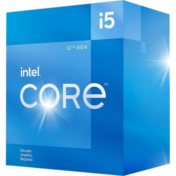 Intel Core i5-12400 processzor, 6 mag, 2,5 GHz, 4,4 GHz, 64 bites