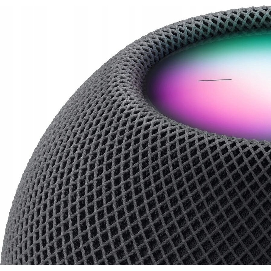 Boxa portabila Apple HomePod mini, gri, 97,9x97,9x84,3mm, asistent