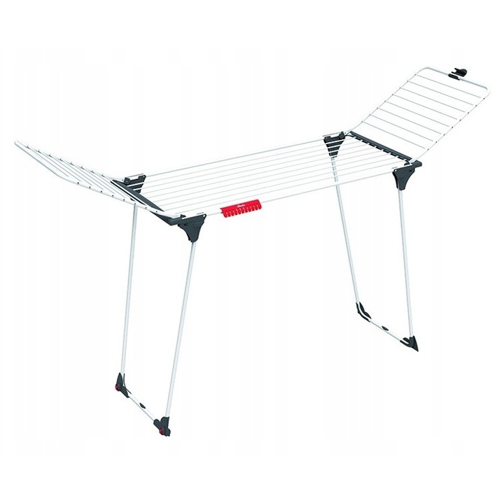 Сушилня за дрехи VILEDA Infinity Flex, голям капацитет, 30 м, 216-304x56x128 см, бяла