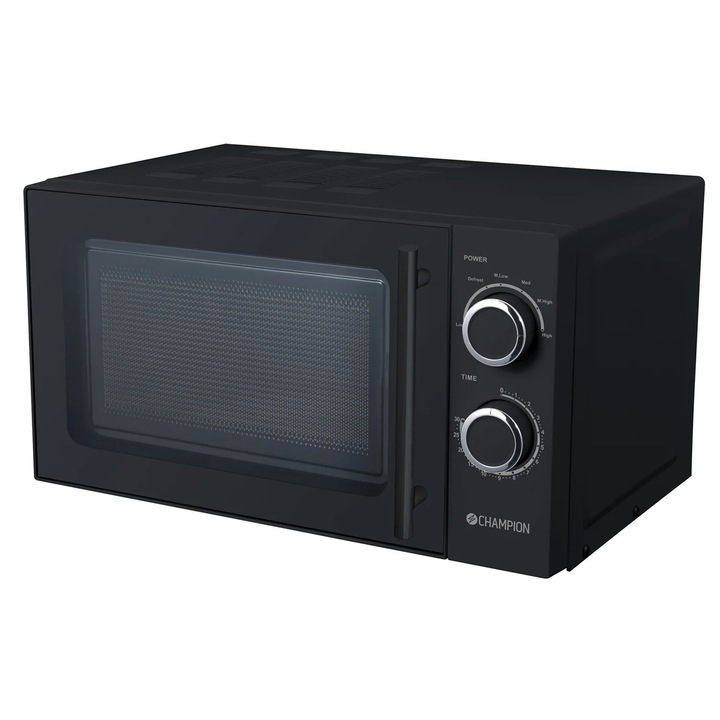 Cuptor cu microunde Adler, 20L, 700W, 5 niveluri, rotativ, 446x340x243mm
