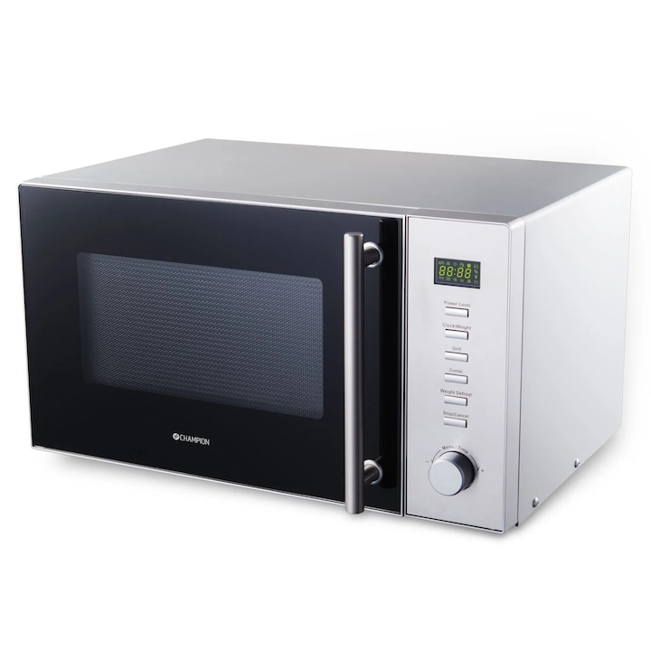 Cuptor cu microunde incorporabil Candy CA38FL7N25WXB, 25 litri, 850W, 5 trepte de putere, Grill, display digital, negru