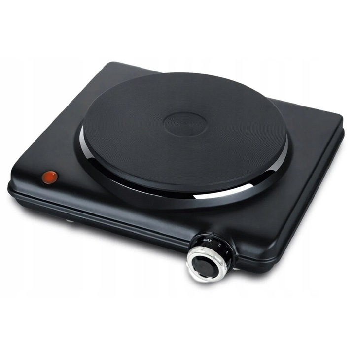 Електрически котлон, RAVANSON, HP-9010B, 1 зона за готвене, 1.5 kW, черен, 22x20x8 см