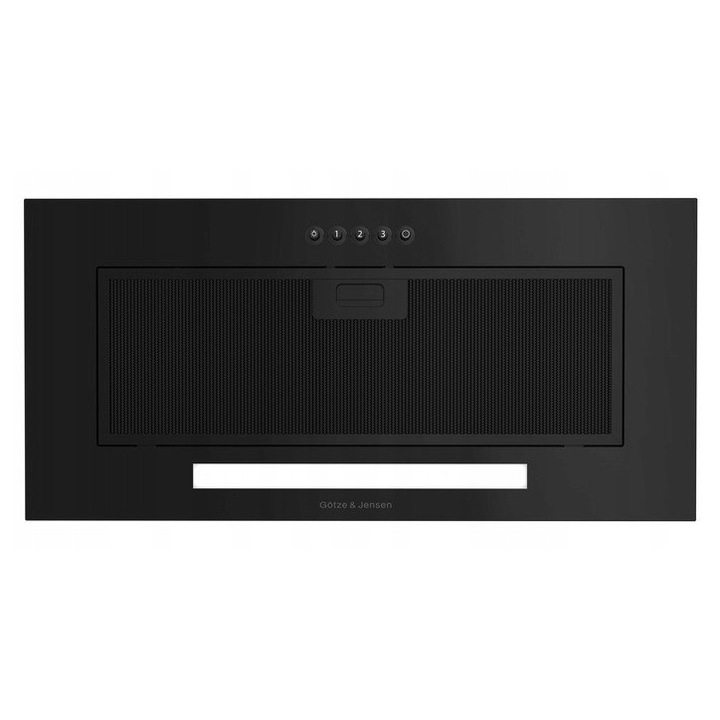 Тънка качулка GOTZE & JENSEN BH200KM, 3 скорости, черна, 59.6x28.6x16см