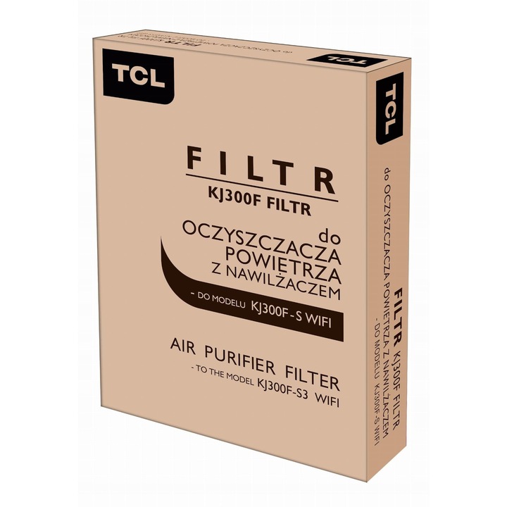 Filtru pentru purificator de aer TCL KJ300, HEPA 12, activat, 1 bucata