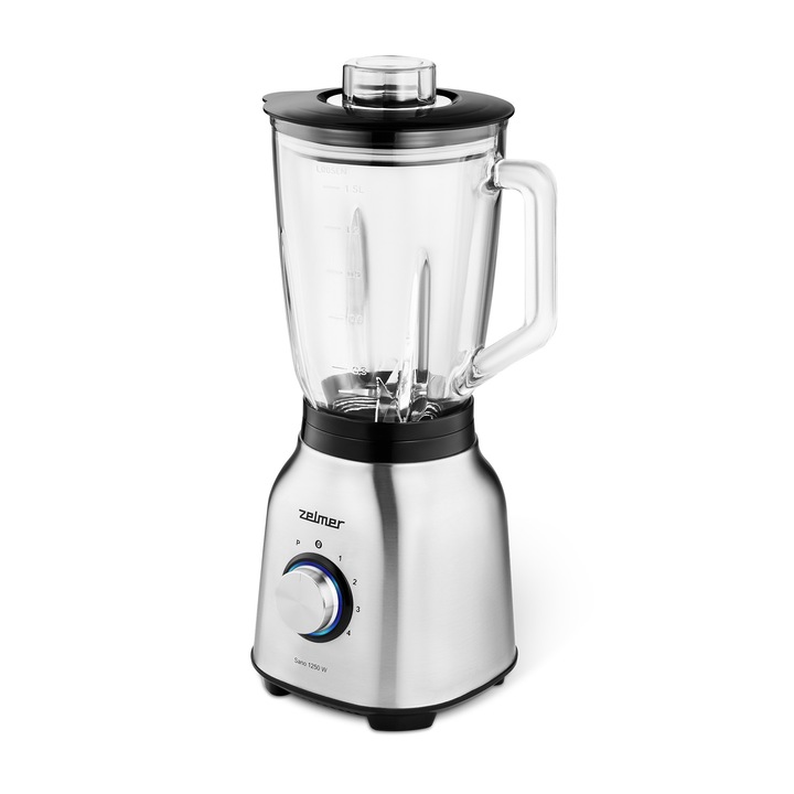 Блендер Zelmer ZSB4820, 1250W, 1.5L, стъкло, неръждаема стомана