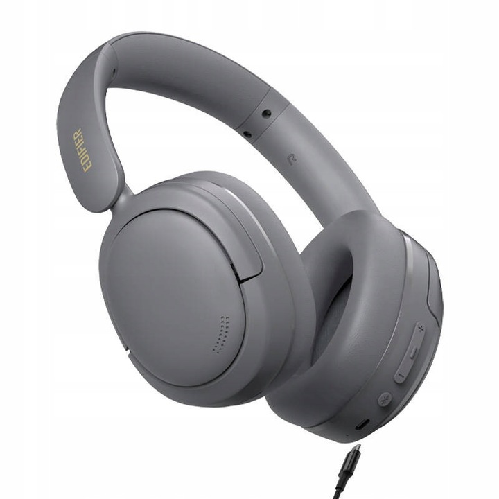 Casti Bluetooth Edifier W800BT SE, gri, 45 ore autonomie, conectare duala