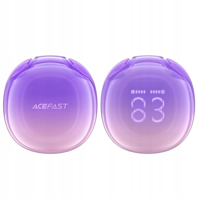 Casti wireless Acefast T9, Bluetooth 5.3, reducere zgomot, IPX4, violet