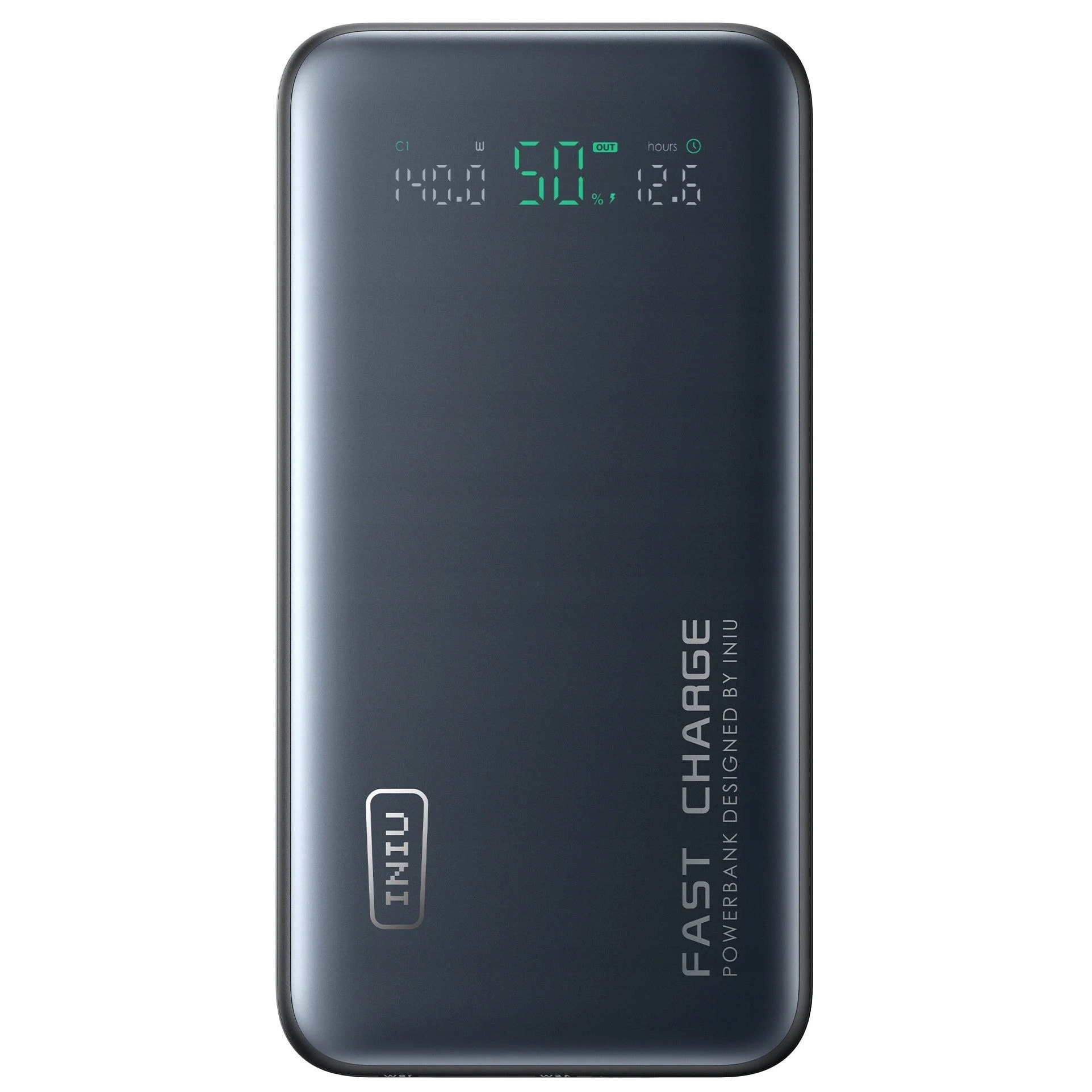 Powerbank 25000 mAh 140W, INIU, 3 porturi, negru, slim - eMAG.ro