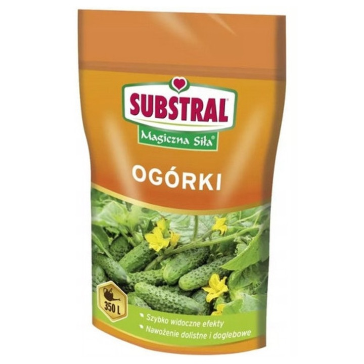 Ingrasamant Npk, Substral, 350 G, Forma Pulbere, Compozitie Ingrasamant Npk 20+20+20 M/M Cu Amestec De Microelemente, Mod De Actiune Asigura O Rezistenta Mai Mare La Boli, Castraveti Mai Sanatosi Si Recolte Mai Bogate, Culturi Castraveti