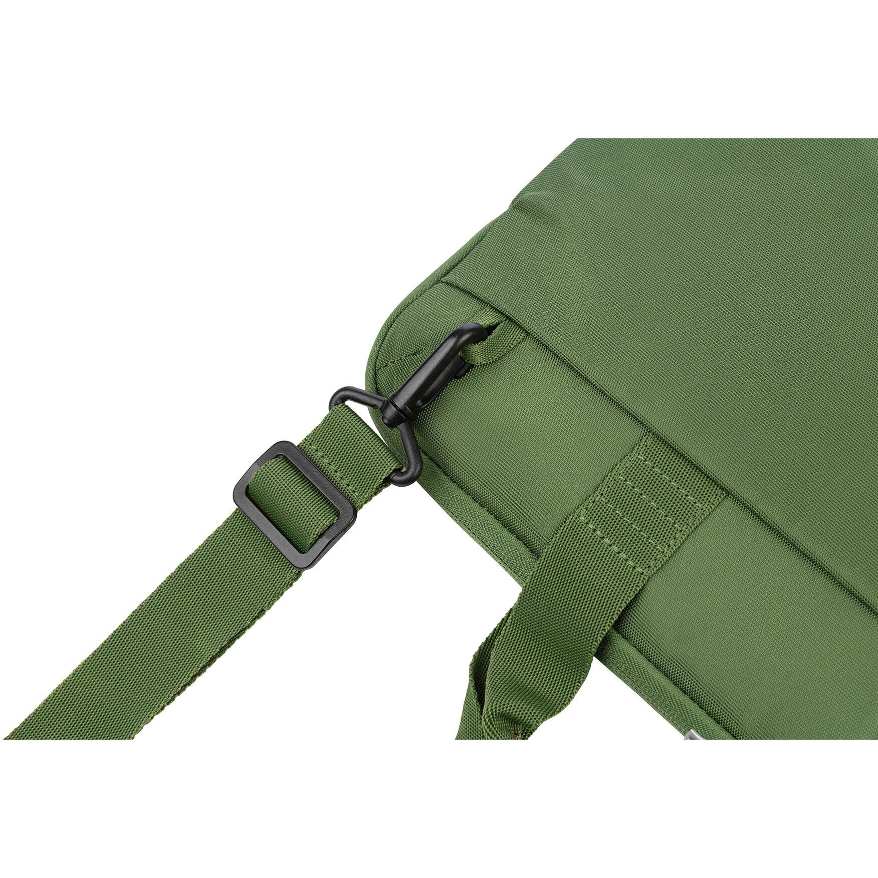 Geanta laptop Tucano Smilza 15.6 inch, verde, cu manere si curea detasabila
