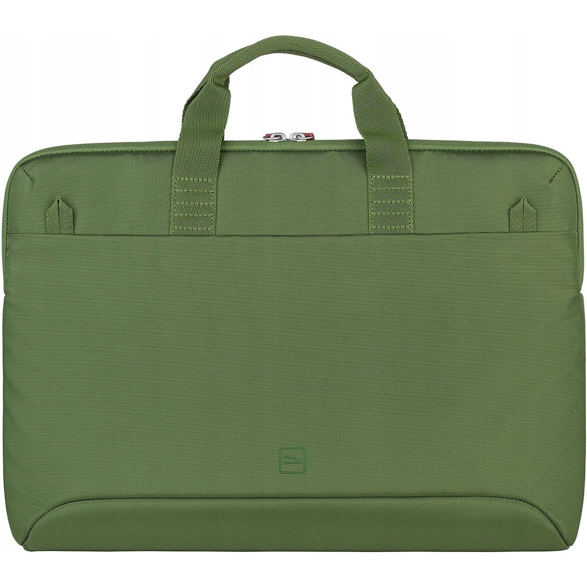 Geanta laptop Tucano Smilza 15.6 inch, verde, cu manere si curea detasabila
