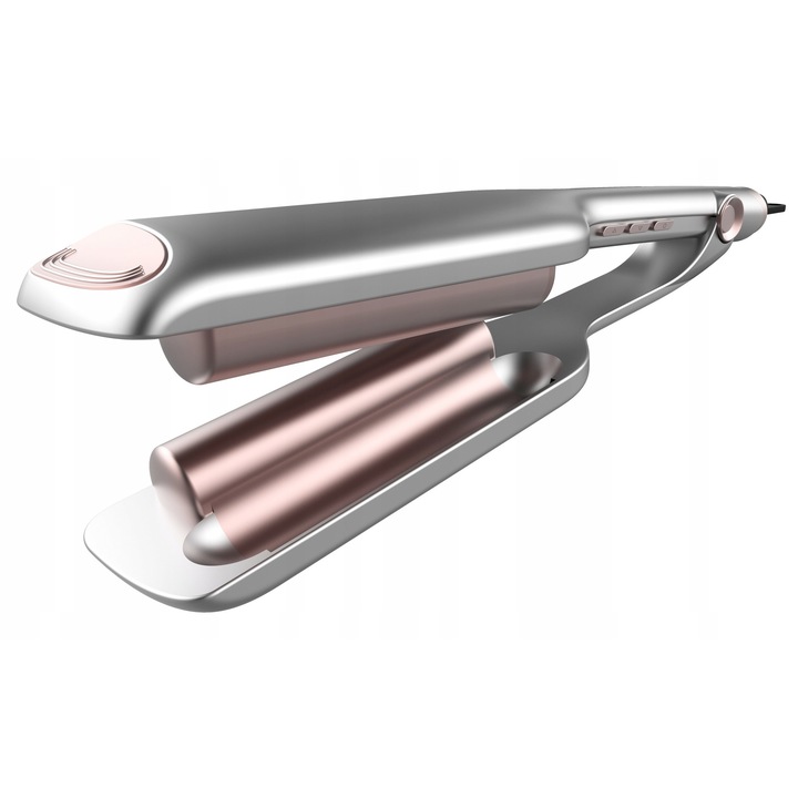 Маша за коса CECOTEC Ritual Care 2000 Summer Waves, 3 температури, 25 мм, сива, комплект с калъф за съхранение