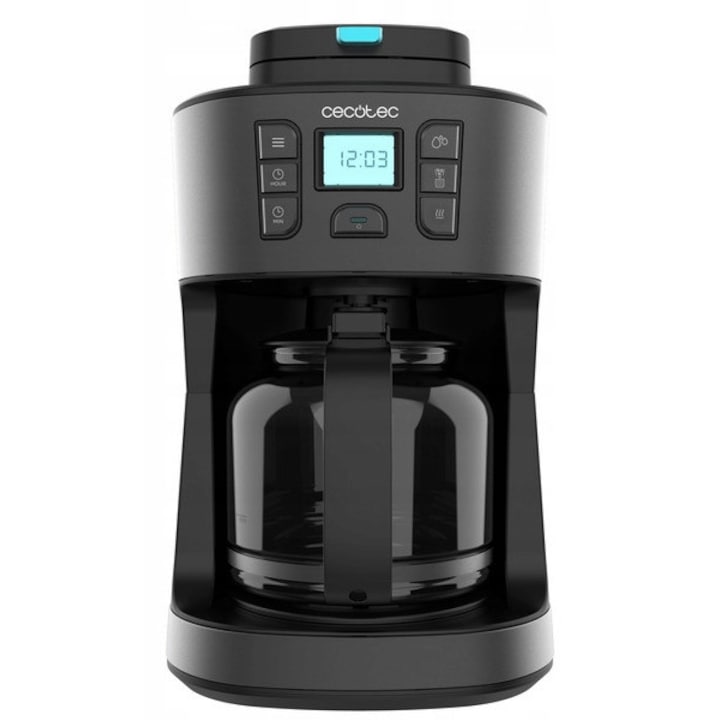 Espressor de cafea cu picurare CECOTEC Coffee 66 Grind & Drop negru