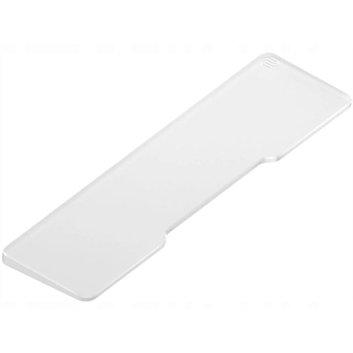 NUPHY Mono ergonomikus csuklótámasz alacsony profilú billentyűzethez, akril+gumi anyagból, 316.5 x 85.2 x 12 mm, fehér