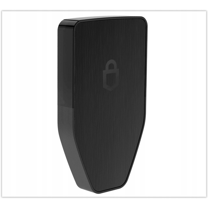 Trezor Safe 3 kriptopénztárca, kozmikus fekete, 59x32x7.4mm, fejlett funkciókészlet