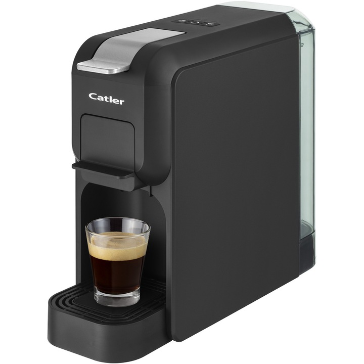 Espressor Catler ES 721 Porto B, 15 bar, negru, 12x28x30cm