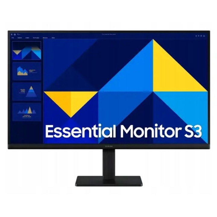 LED монитор Samsung 27" Full HD IPS 100Hz 5ms, черен, 27"