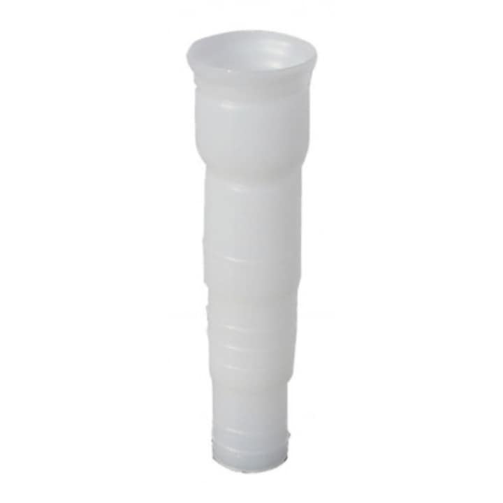 Еднопосочна права връзка за кондензни тръби Ø16/18/20 мм, полиетилен - идеална за отводняване на вода от климатици и климатични системи