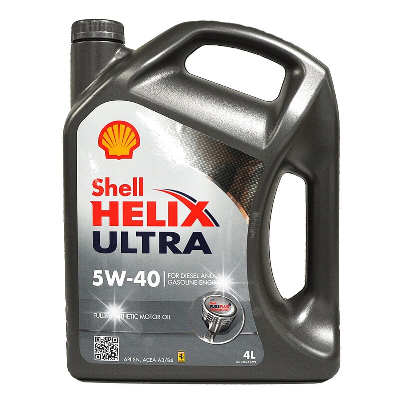 Ulei motor Shell Helix Ultra 5W-40 5L, sintetic, pentru motoare