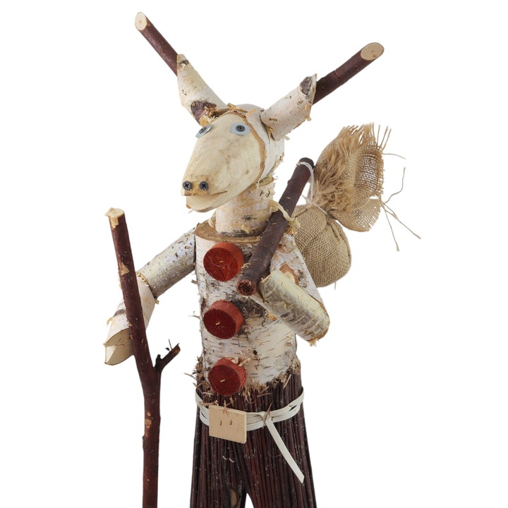 Fából készült kerti figurák, peewit, 70x24x24cm