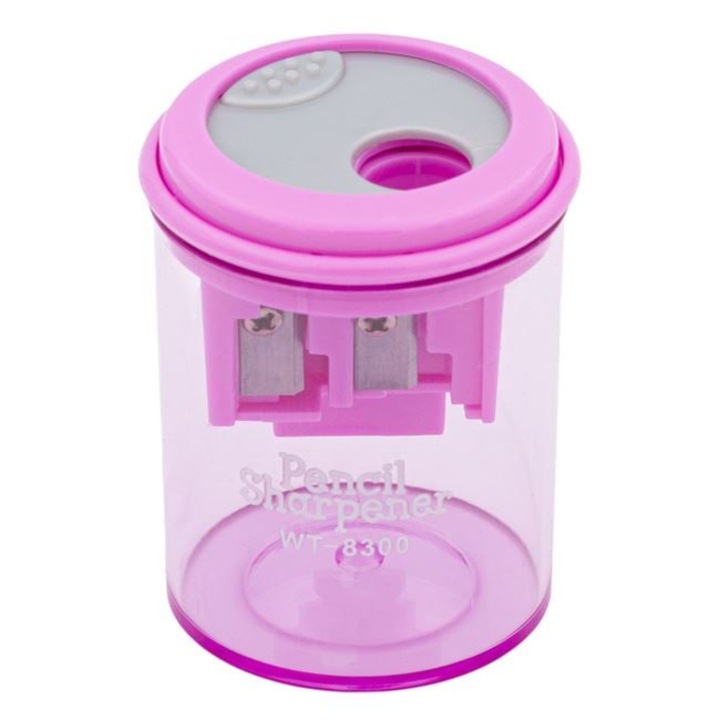 Ascutitoare cu 3 Gauri Mov Lila