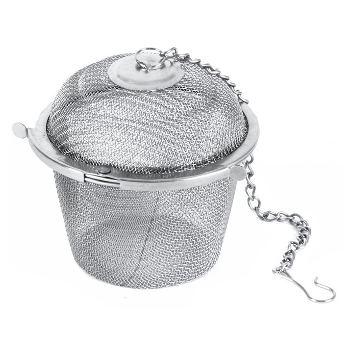 Инфузер за подправки, Artemis, 6x6см, от неръждаема стомана, сребрист