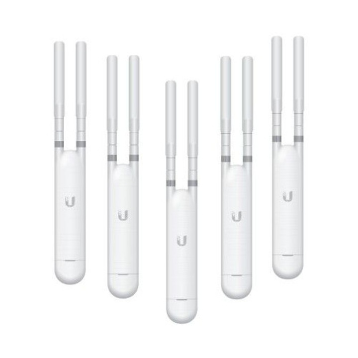 Sistem Mesh Wi-Fi 6 Ubiquiti Amplifi Alien, procesor Quad-Core, 1 GB, 4.7", alb