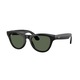 Ochelari Smart Ray-ban META Skyler Shiny, Wi-Fi 6, Bluetooth, Aparat foto cu filmare, Asistent vocal, 32GB Flash, Rama mata, Lentile G-15 Green Negru/Verde