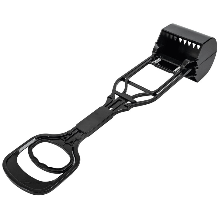Dispozitiv de Colectare a Excrementelor pentru Caini Sofia CONCEPT®, Ergonomic, Pliabil, 70.5 cm, Abs/Otel, Negru carbon