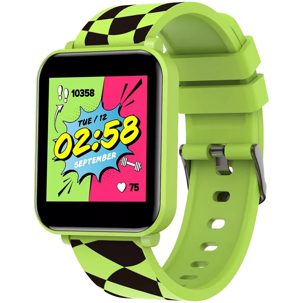 Smartwatch copii Canyon Joyce KW-43 Dual bluetooth, Music, Verde