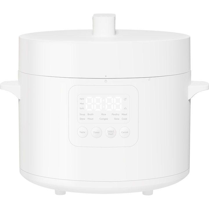 Мултикукър Xiaomi BHR8845EU, 4,8 л, 1000 W, 6 програми, 7 нива за настройка на текстурата, 8 защити, Таймер, Контрол на температурата, Бял