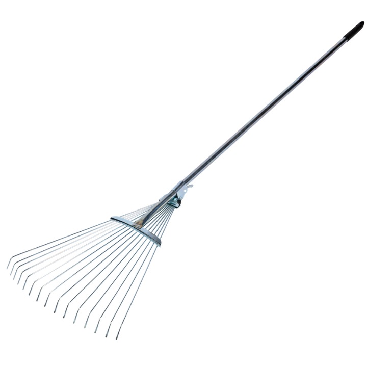 Grebla metalica reglabila pentru frunze cu coada MXM