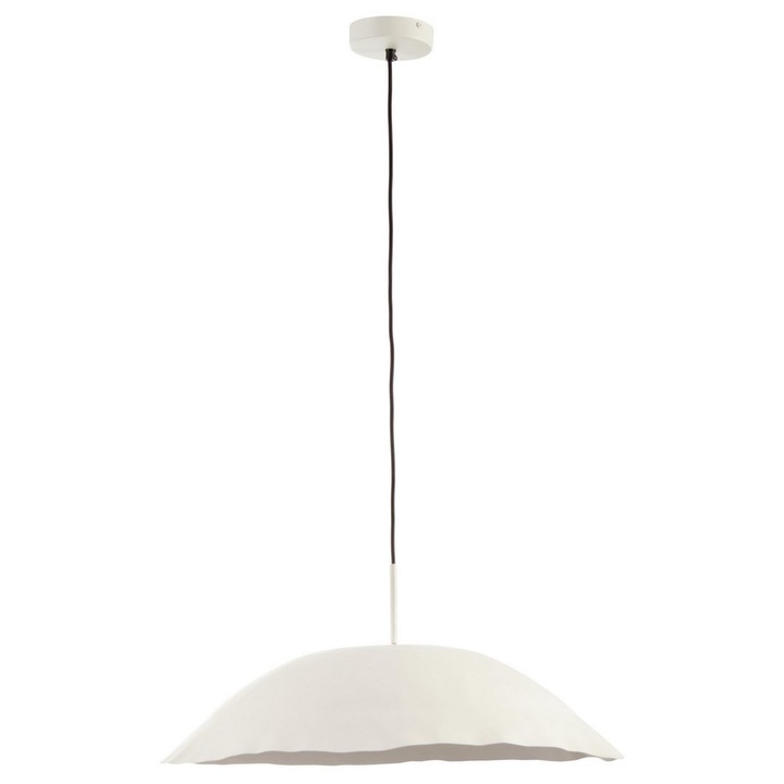 Метална бяла лустра Mandla 60.5x25 см