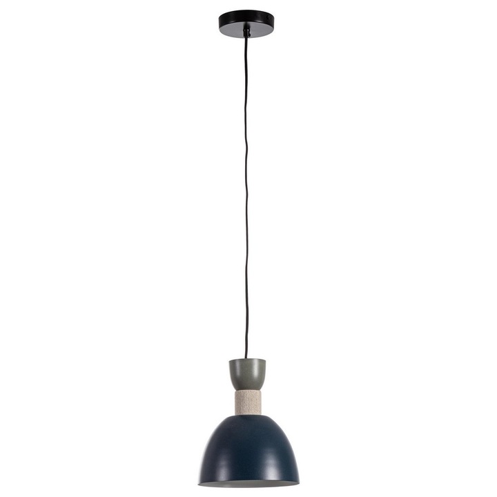 Син метален полилей Джабалпур 21x25 см