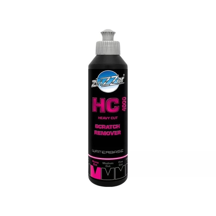 Tészta polírozó ZviZZer HC4000 Red Heavy Cut, 250ml, piros