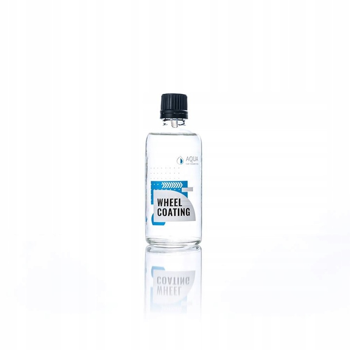 Разтвор за покритие за джанти AQUA, 100 мл, издръжлива, хидрофобна защита