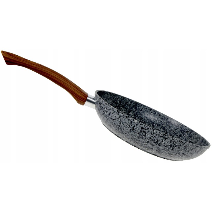 Granit serpenyő 24cm, Konighoffer, tapadásmentes, indukciós, szürke színű