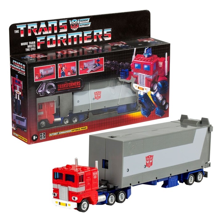 Фигура Autobot Commander Optimus Prime Трансформърс Ретро G1 16 см
