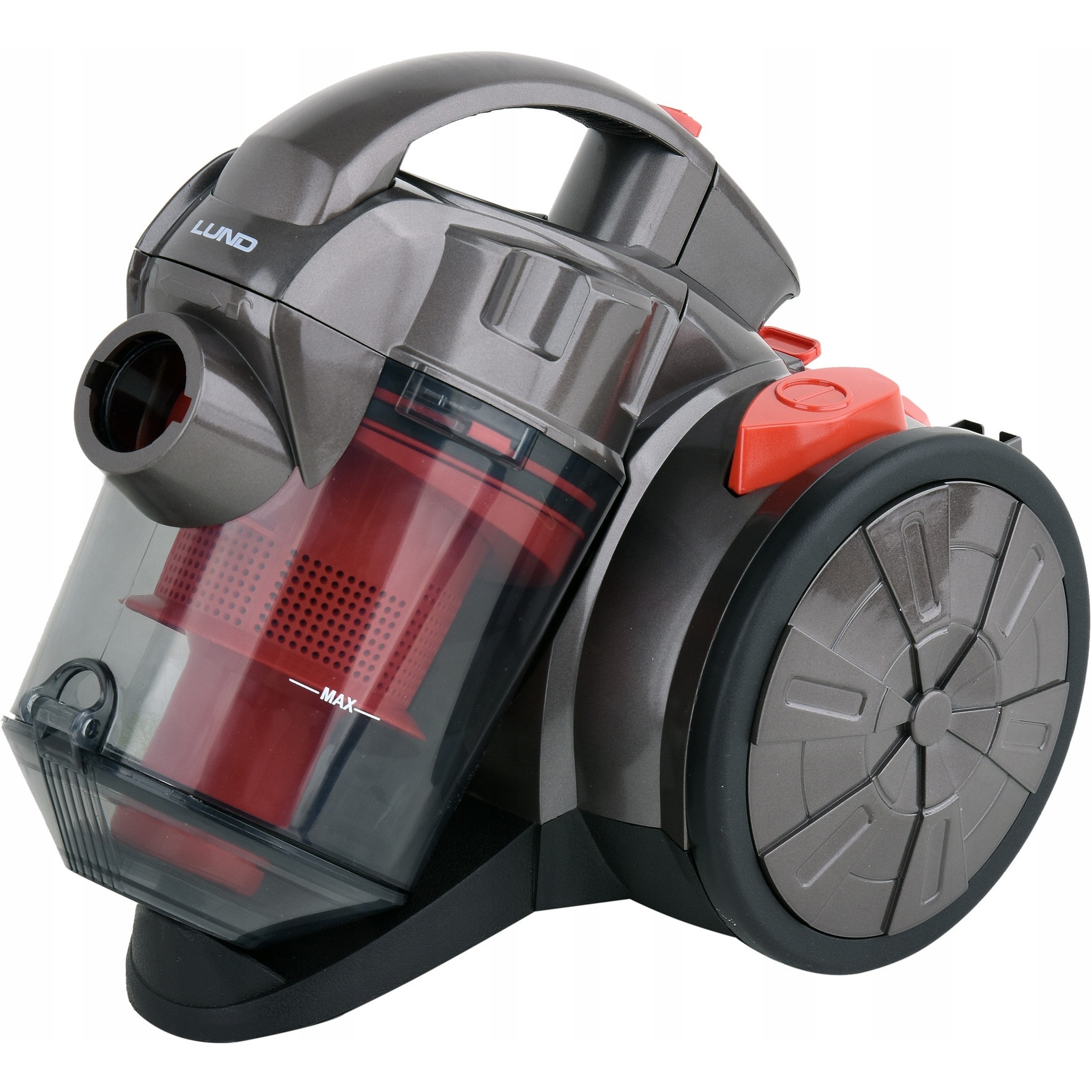 Aspirator ciclonic Lund 700W, 3 filtre HEPA, 5m cablu, 33x23x26cm