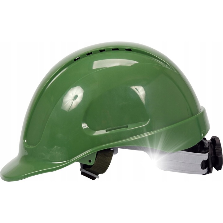 YATO védősisak, zöld, univerzális méret 53x64cm, ABS, gyorsbeállítás, zöld
