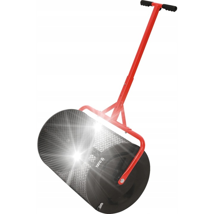 YATO vetőhenger, 60x40cm, acél, teleszkópos, magokhoz és műtrágyához