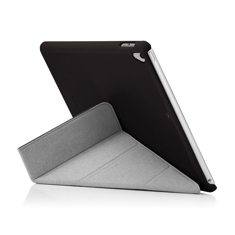 Husa flip cover Pipetto Origami No1 Originalo compatibila cu iPad 9.7 2017/2018, Black