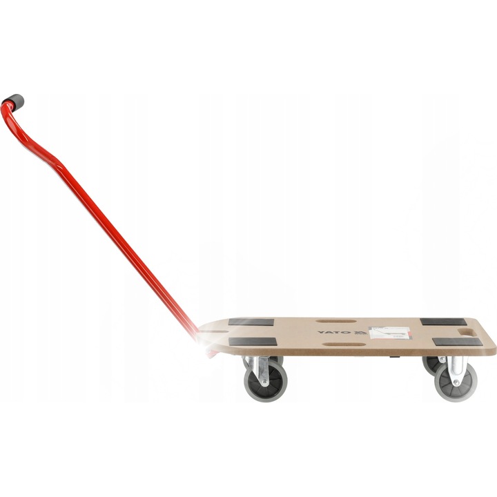 Platforma de transport YATO 700x375mm, 250 kg, cu diszel, 4 roti
