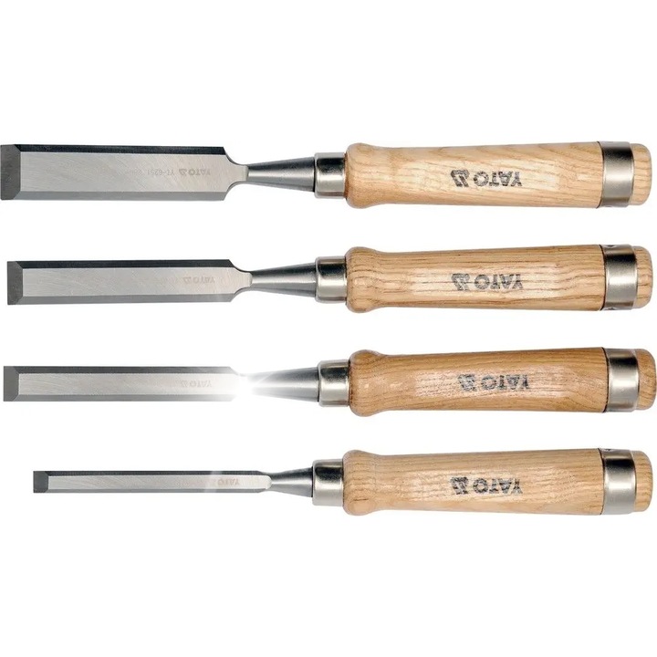 Комплект дървени длета 4 броя 10-16-20-25 мм YATO