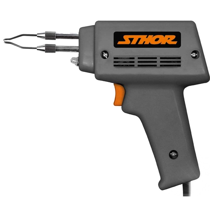 STHOR forrasztópisztoly, 100W, tartozékokkal