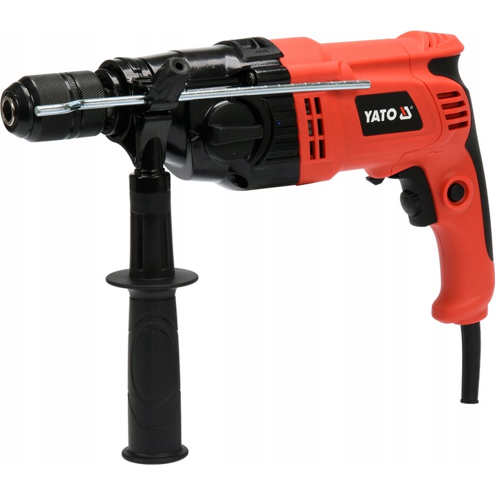 Masina de gaurit Yato, model YT-82044, 1050W, 13mm, 3.5kg, set complet