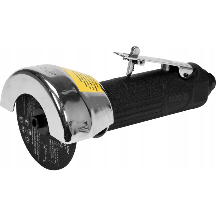Pneumatikus vágó YATO 75mm, 20000rpm, 0,64kg, alumínium