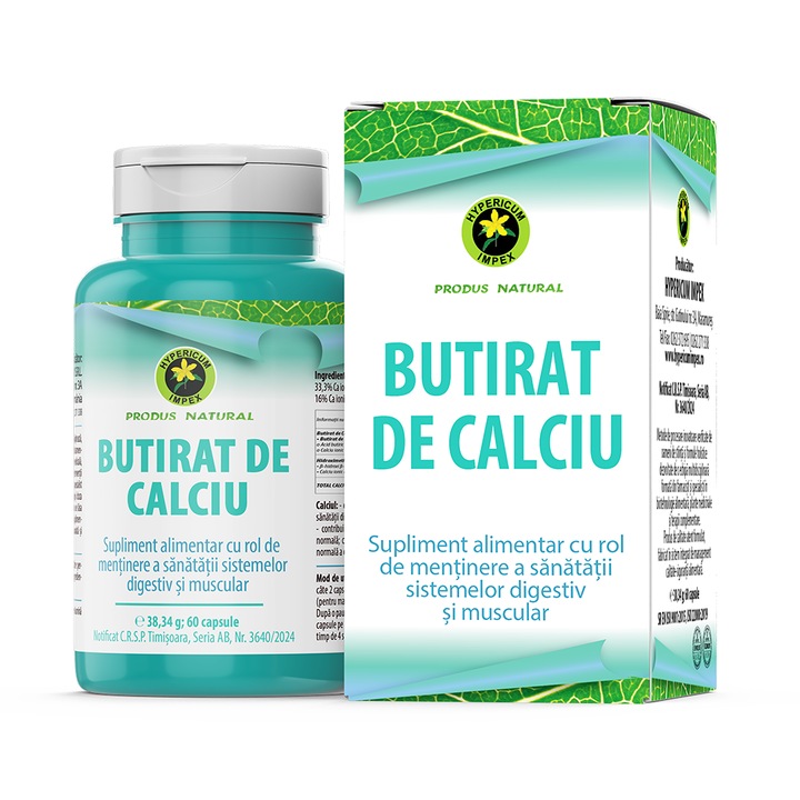 Capsule Butirat de Calciu